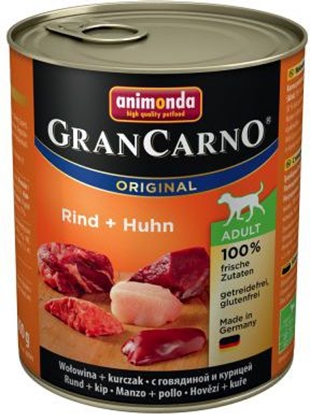 Attēls no Animonda GranCarno Original Adult Wołowina i kurczak 800g