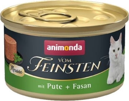 Picture of Animonda KOT V.FEINSTEN MOUSSE INDYK, BAŻANT puszka 85g