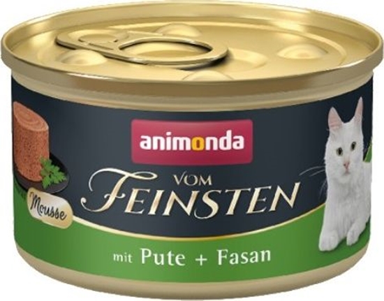 Picture of Animonda KOT V.FEINSTEN MOUSSE INDYK, BAŻANT puszka 85g