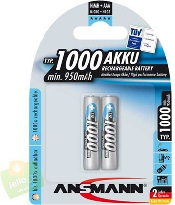 Attēls no Ansmann Akumulator MaxE AAA / R03 950mAh 2 szt.