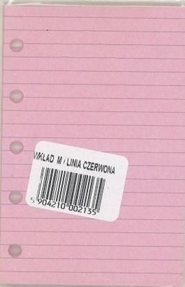 Изображение Antra Wkład do organizera M Linia czerwona (270094)