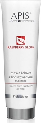 Attēls no APIS APIS Raspberry Glow Gel Mask maska żelowa z liofilozowanymi malinami 100ml