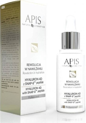 Изображение APIS APIS_Rewolucja W Nawilżaniu serum do twarzy Hyaluron 4D z Snap-8 peptide 30ml