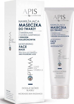 Picture of APIS Optima Moisturizing Face Mask maseczka nawilżająca do twarzy z minerałami z Morza Martwego i kwasem hialuronowym 100ml