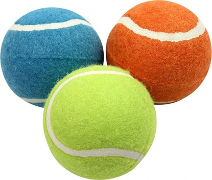 Picture of Aqua Nova PETNOVA PILKI TENIS.PLYWAJ.6CM 3SZT W ZESTAWIE TENNIS-BALL-3 4144