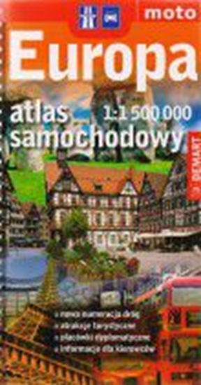 Picture of Atlas samochodowy Europa 1:1 500 000 (45338)