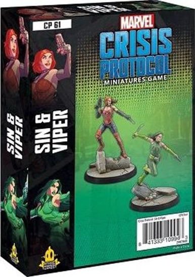 Picture of Atomic Mass Games Dodatek do gry Marvel: Crisis Protocol - Sin & Viper