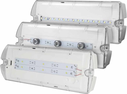 Picture of AWEX Oprawa awaryjna LED 1,2W 1h HELIOS IP65 ECO LED jednozadaniowa + PT HL/1,2W/ESE/PT/OP - HL/1,2W/ESE/PT/OP