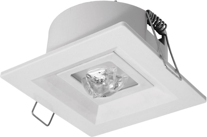 Изображение AWEX Oprawa awaryjna LOVATO P ECO LED 1W 125lm (opt. koryt.) 3h jednozadaniowa biała LVPC/1W/ESE/AT/WH - LVPC/1W/ESE/AT/WH