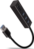 Изображение HMA-CR3A Wieloportowy hub 3x USB-A + SD/microSD, USB3.2 Gen 1 hub, metalowy, 20cm USB-A kabel