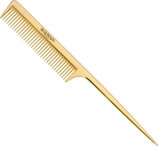 Изображение Balmain Grzebień do strzyżenia ze szpikulcem Golden Tail Comb złoty