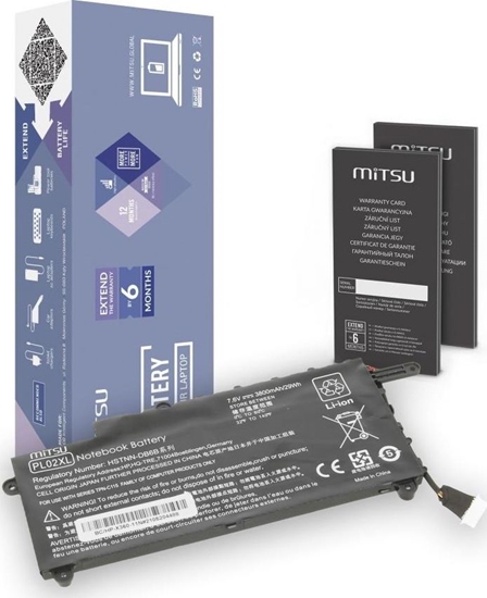 Изображение Bateria Mitsu HP Pavilion X360 11-N (BC/HP-X360-11N)