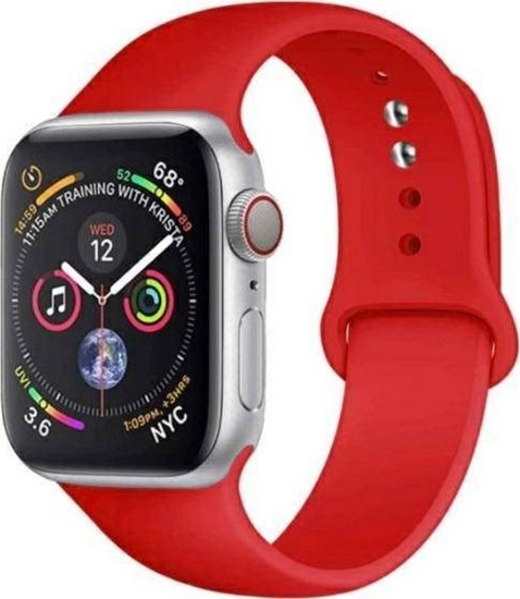 Picture of Beline Beline pasek Apple Watch Silicone 38/40/41mm red colour