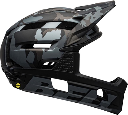 Picture of Bell Kask full face SUPER AIR R MIPS SPHERICAL matte gloss black camo r. L 58–62 cm (308744)