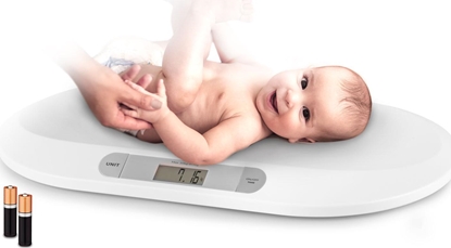 Изображение Berdsen Waga dla niemowląt elektroniczna BW-141 biała