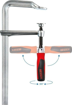 Attēls no Bessey BESSEY all-steel screw GZ-KG 250/120 - GZ25KG