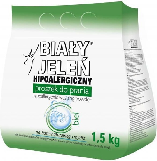 Picture of Biały Jeleń Hipoalergiczny proszek do prania Biel 1,5kg (BJŃ000013)