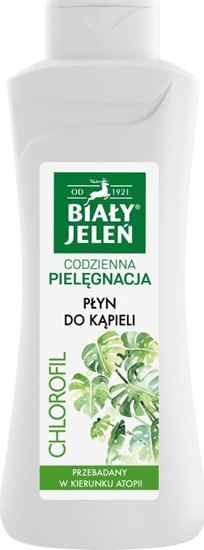 Picture of Biały Jeleń Płyn do kąpieli hipoalergiczny z chlorofilem i pantenolem 750ml