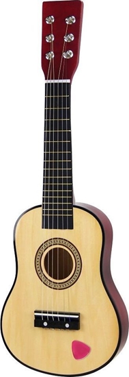 Picture of Bino Drewniana gitara sześciostrunowa 60cm