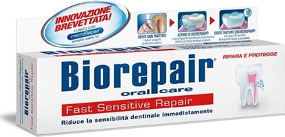 Изображение Biorepair Pasta do zębów Fast Sensitive Repair 75 ml