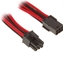 Attēls no BitFenix PCIe 6-pin - PCIe 6-pin, 0.45m, Czarno-czerwony (BFAMSC6PEG45RKKRP)