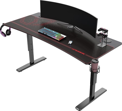 Attēls no Biurko Ultradesk Cruiser Czerwone 160 cmx70 cm