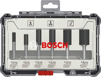 Изображение Bosch 6 pcs Groove Cutter Set 6mm Shank