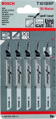 Изображение Bosch T 101 BRF Clean for Hard Wood Jigsaw Blades