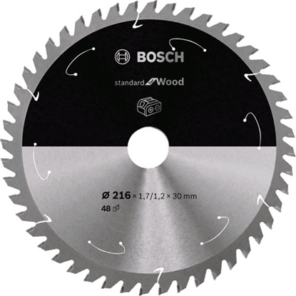 Attēls no Bosch 2 608 837 723 circular saw blade 21.6 cm 1 pc(s)