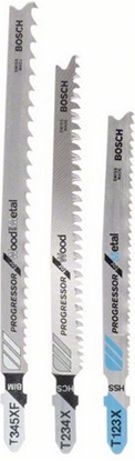 Изображение Bosch 2 607 010 515 jigsaw/scroll saw/reciprocating saw blade Jigsaw blade 3 pc(s)