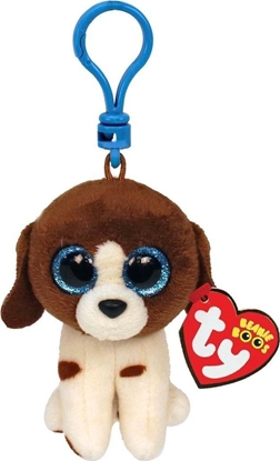 Изображение Breloczek TY Beanie Boos Muddles - Brązowo-biały pies 8,5cm