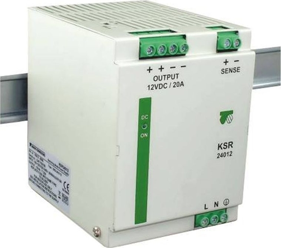 Picture of BREVE Zasilacz impulsowy modułowy KSR 24012 230VAC/12VDC 240W 20A 18912-9996