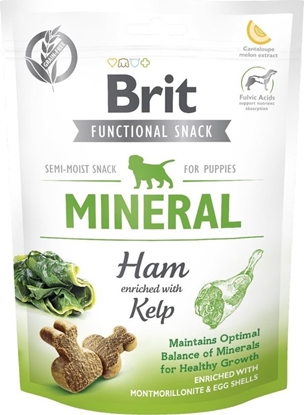 Attēls no Brit BRIT CARE DOG FUNCTIONAL SNACK MINERAL HAM PUPPY 150g