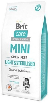 Изображение Brit Care Grain Free Mini Light & Sterilised 7kg