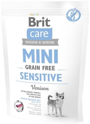 Изображение Brit Care Pies 400g Mini Adult Sensitive