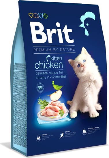 Изображение Brit Karma Dry Premium Kitten z kurczakiem 0,8kg