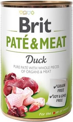 Изображение Brit Pate & meat duck 400g