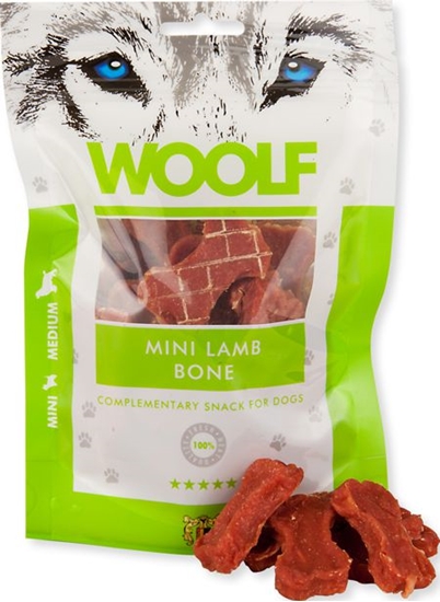 Изображение Brit WOOLF 100g LAMB MINI BONE