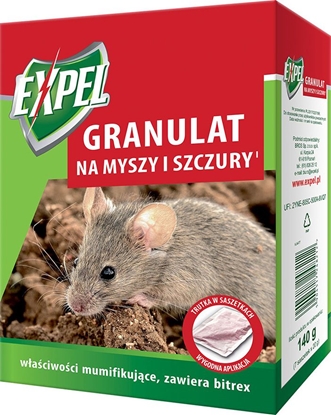 Изображение Bros Granulat na myszy i szczury 140 g