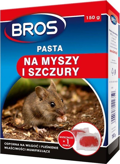 Изображение Bros Pasta na myszy i szczury BROS 150g