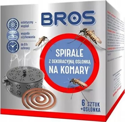 Attēls no Bros Spirale na komary 6 szt.