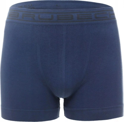 Picture of Brubeck BX00501A Bokserki męskie classic COMFORT COTTON niebieskie indygo L