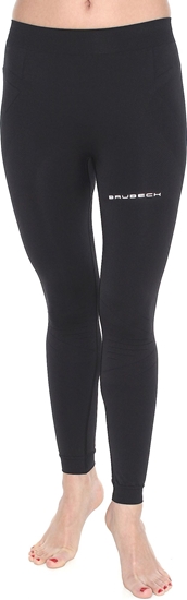 Picture of Brubeck Legginsy damskie Running Force czarne r. XL (LE11470A)