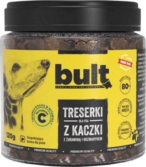 Изображение BULT Bult Treserki z Kaczki z Żurawiną i Rozmarynem Przysmak Dla Psa 120 g