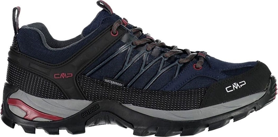 Изображение Buty trekkingowe męskie CMP Rigel Low Trekking Shoe Asphalt/Syrah r. 42 (3Q54457-62BN)