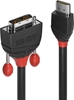 Picture of Lindy 0,5m HDMI to DVI Cable, Black Line