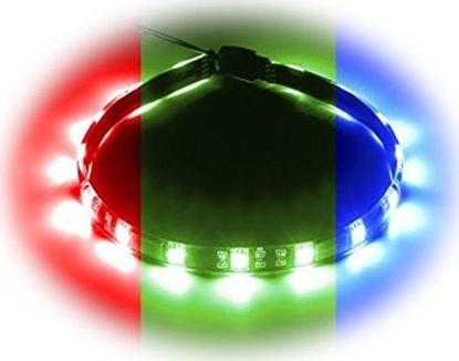 Picture of CableMod WideBeam Magnetic RGB LED Strip 30cm (CM-LED-15-M30KRGB-R)