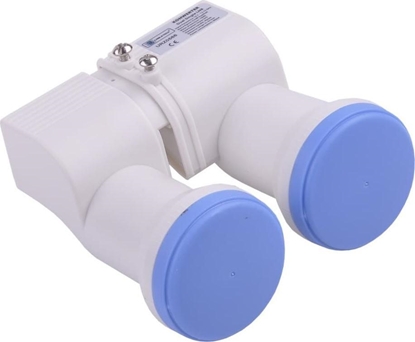 Picture of Cabletech Konwerter dual single LNB Cabletech 0.5dB gold