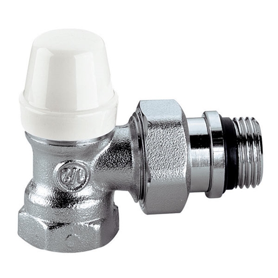 Изображение Caleffi Zawór grzejnikowy kątowy 1/2" 431402