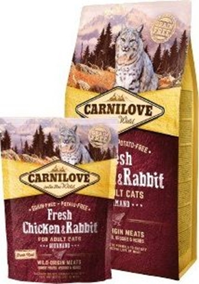 Attēls no Carnilove Carnilove Cat Fresh Chicken & Rabbit Gourmand - kurczak i królik 400g